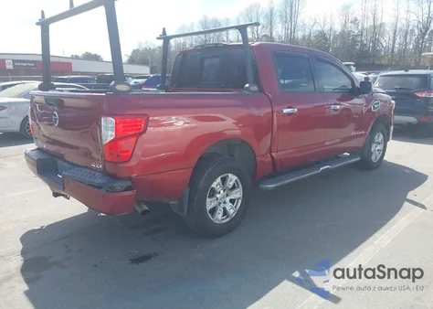 2017 Nissan Titan Sl из США, поврежденный, VIN 1N6AA1E52HN522944